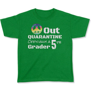 Back To School First Day Of School Peace Out T Shirt For 5th Grade T Shirt - Grade Level Shirts