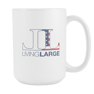 Living Large 15oz White Mug
