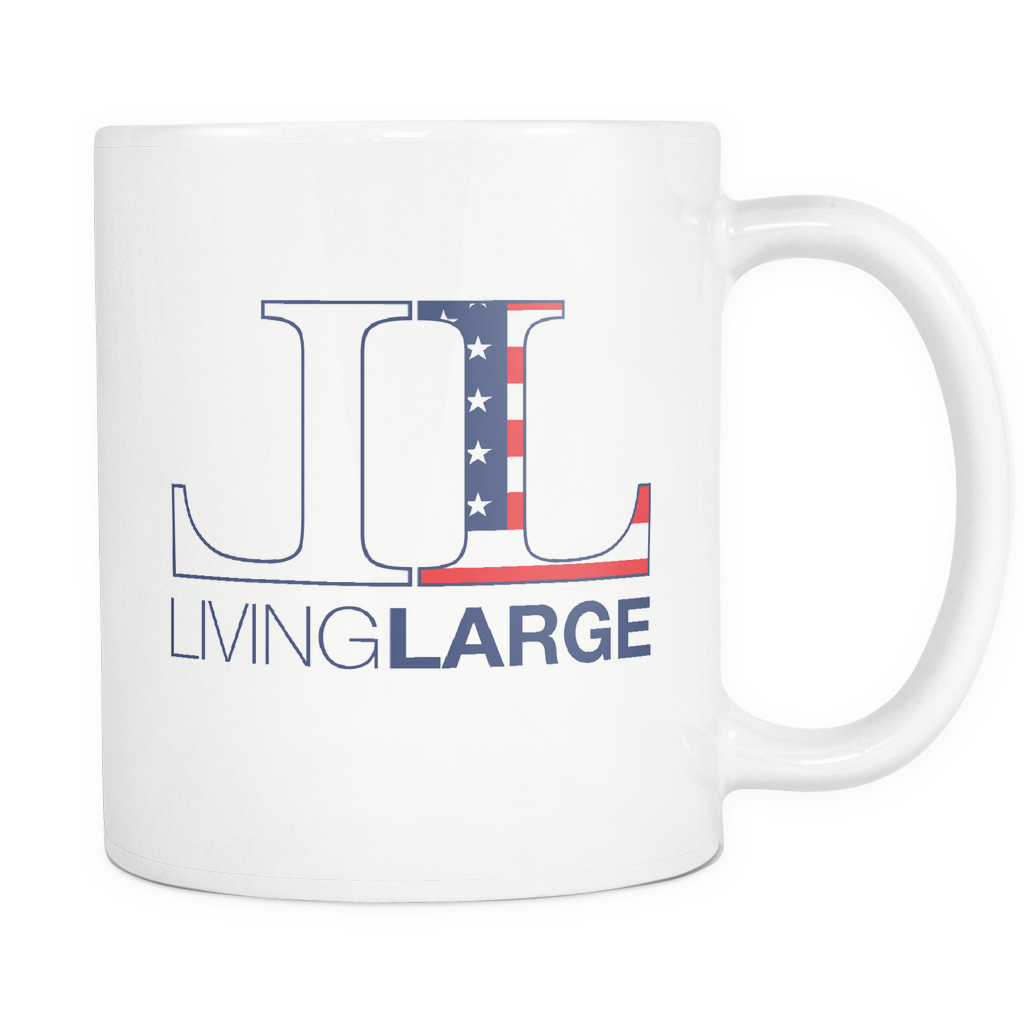 Living Large  11oz White Mug