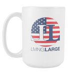 Living Large 15oz White Mug